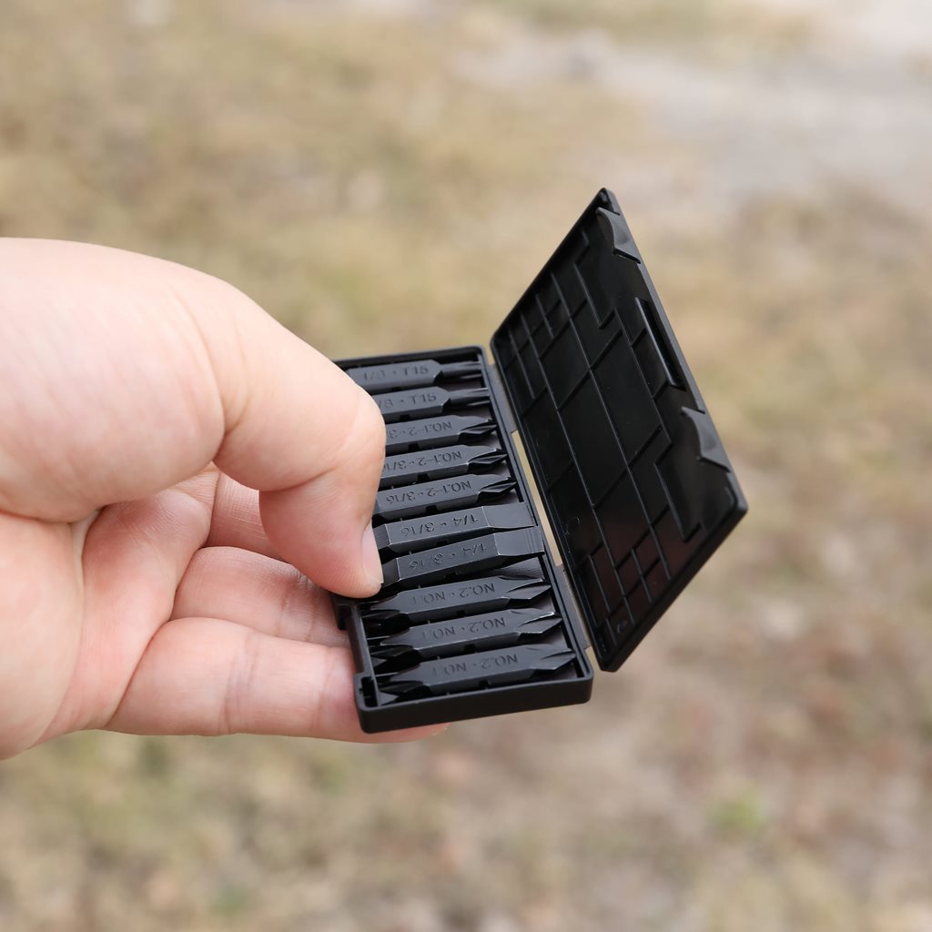 Set de bits planos AS2 para POCKET TOOL y FLAGSHIP CAPTAIN - accesorios para herramienta