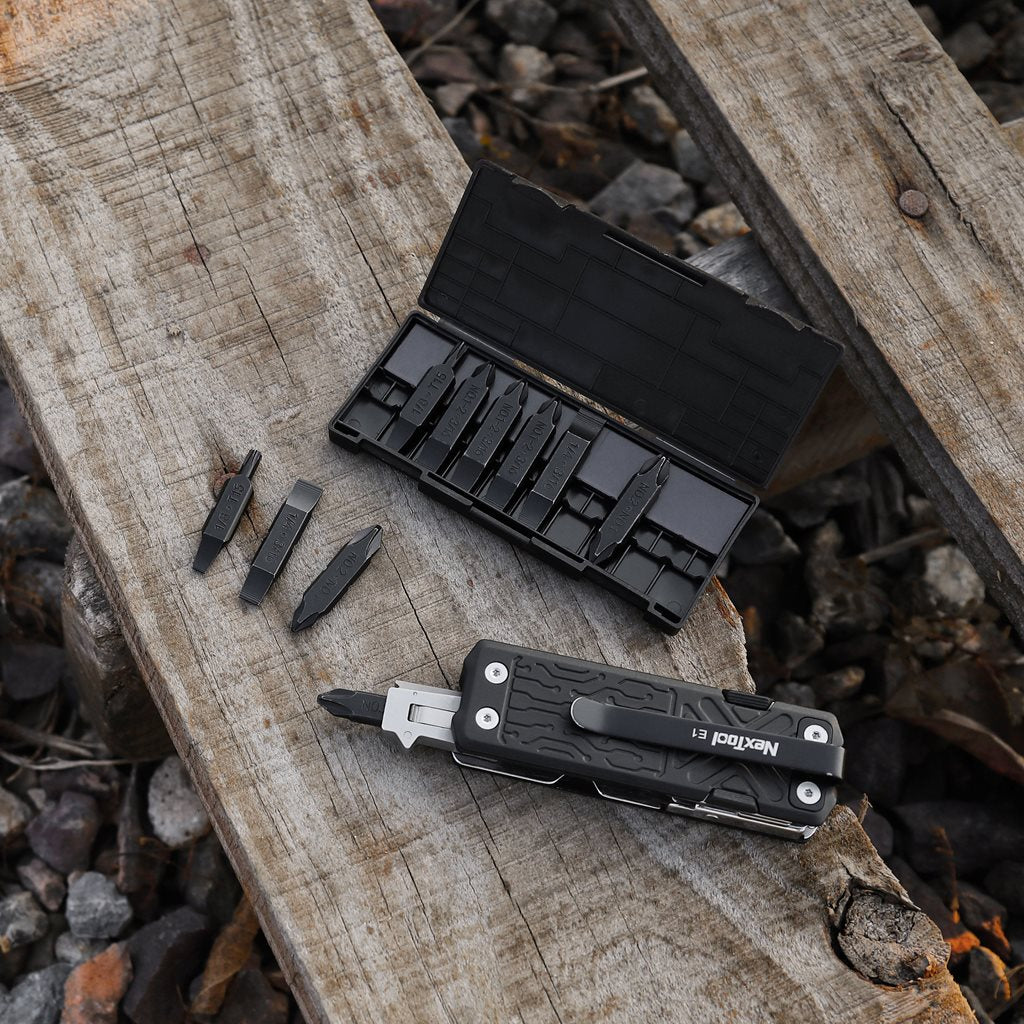 Set de bits planos AS2 para POCKET TOOL y FLAGSHIP CAPTAIN - accesorios para herramienta