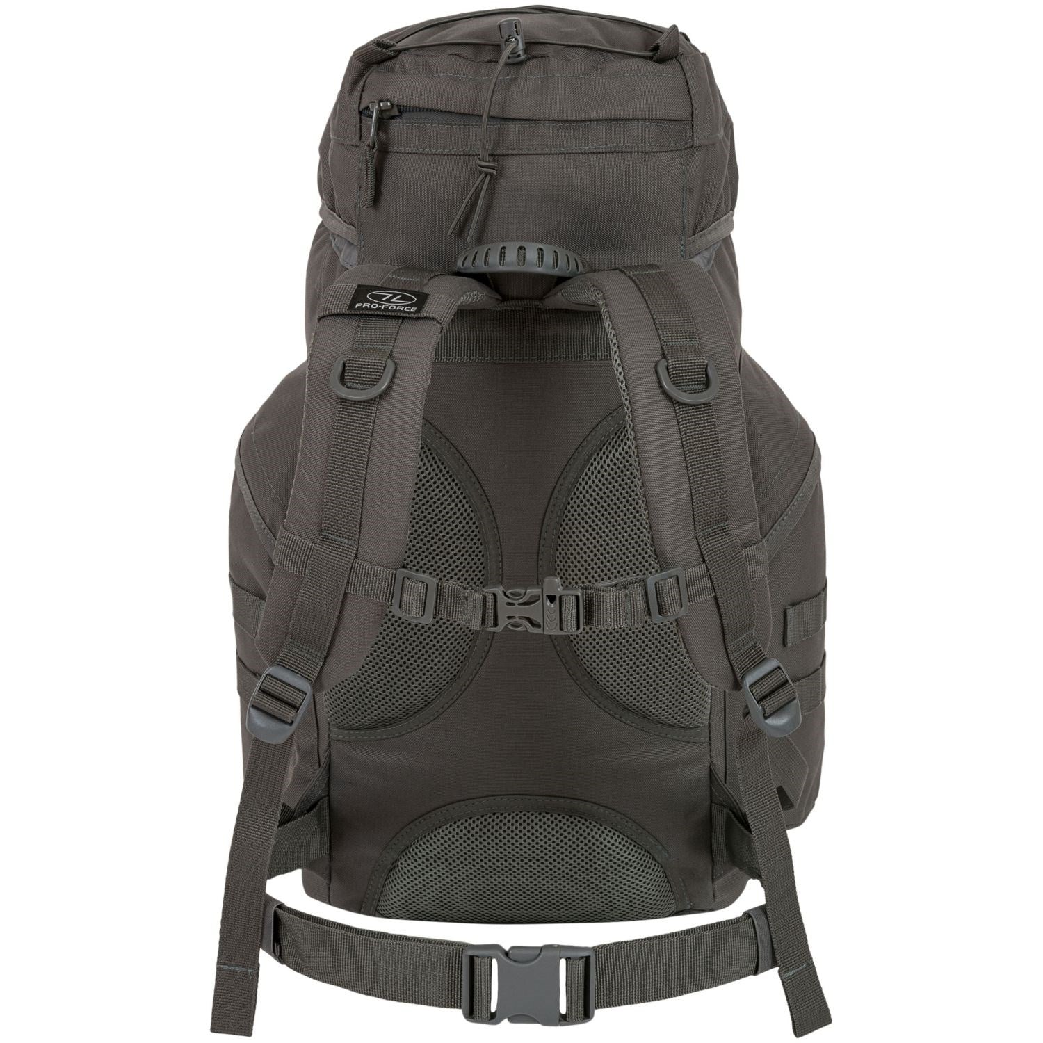 Mochila FORCES 33 gris Pro-Force, poliéster 1000D XTP con recubrimiento PU resistente al agua