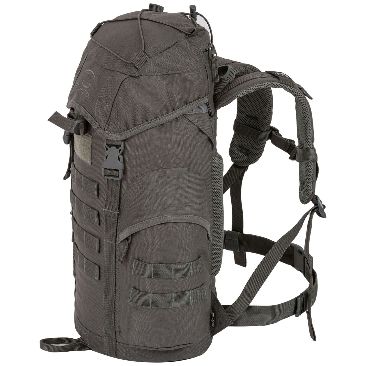 Mochila FORCES 33 gris Pro-Force, poliéster 1000D XTP con recubrimiento PU resistente al agua
