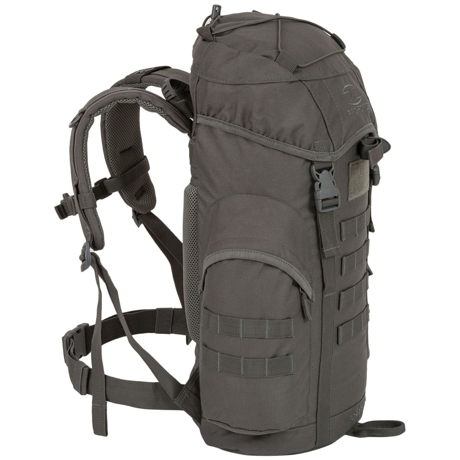 Mochila FORCES 33 gris Pro-Force, poliéster 1000D XTP con recubrimiento PU resistente al agua