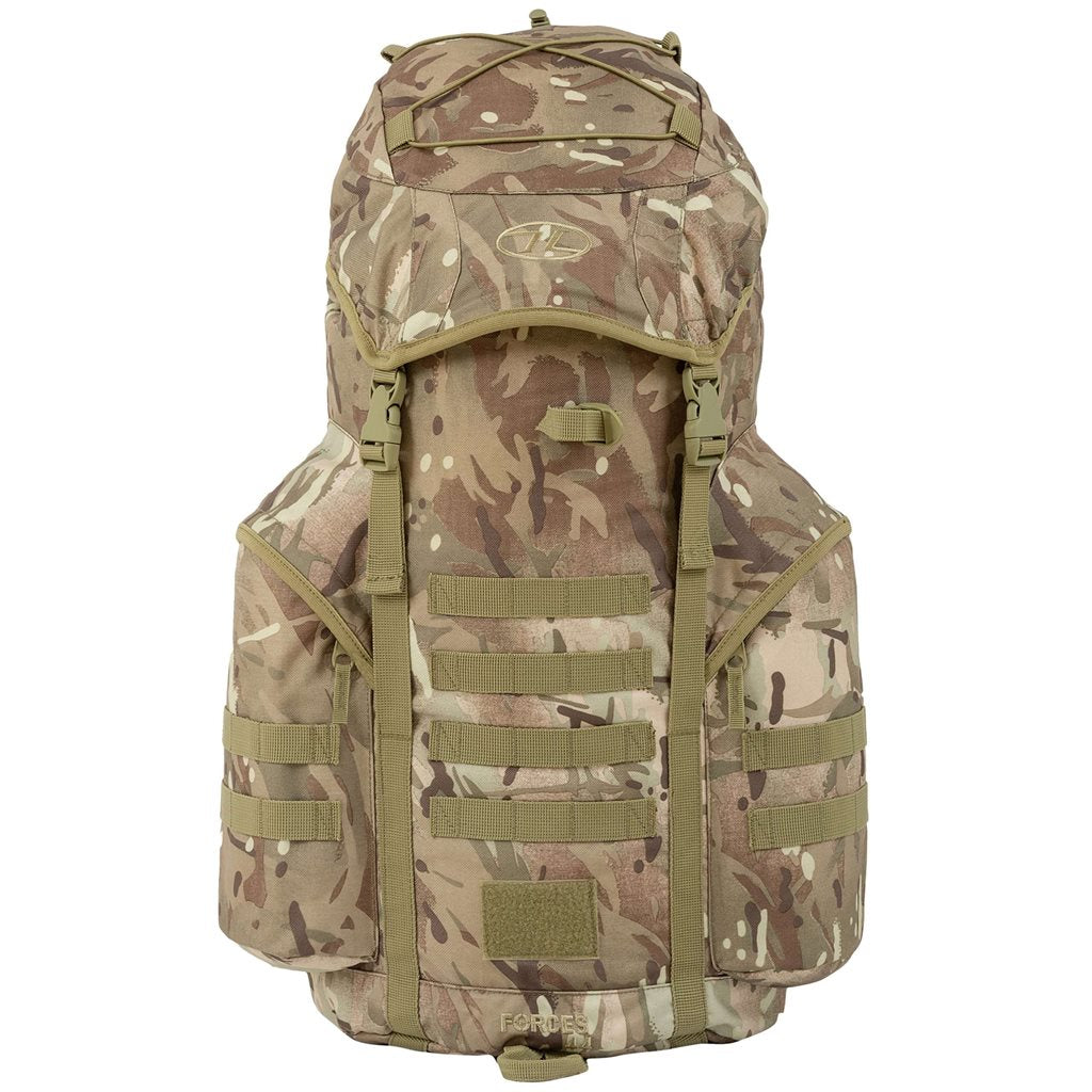 Mochila FORCES 44 en tejido poliéster 1000D XTP con recubrimiento PU