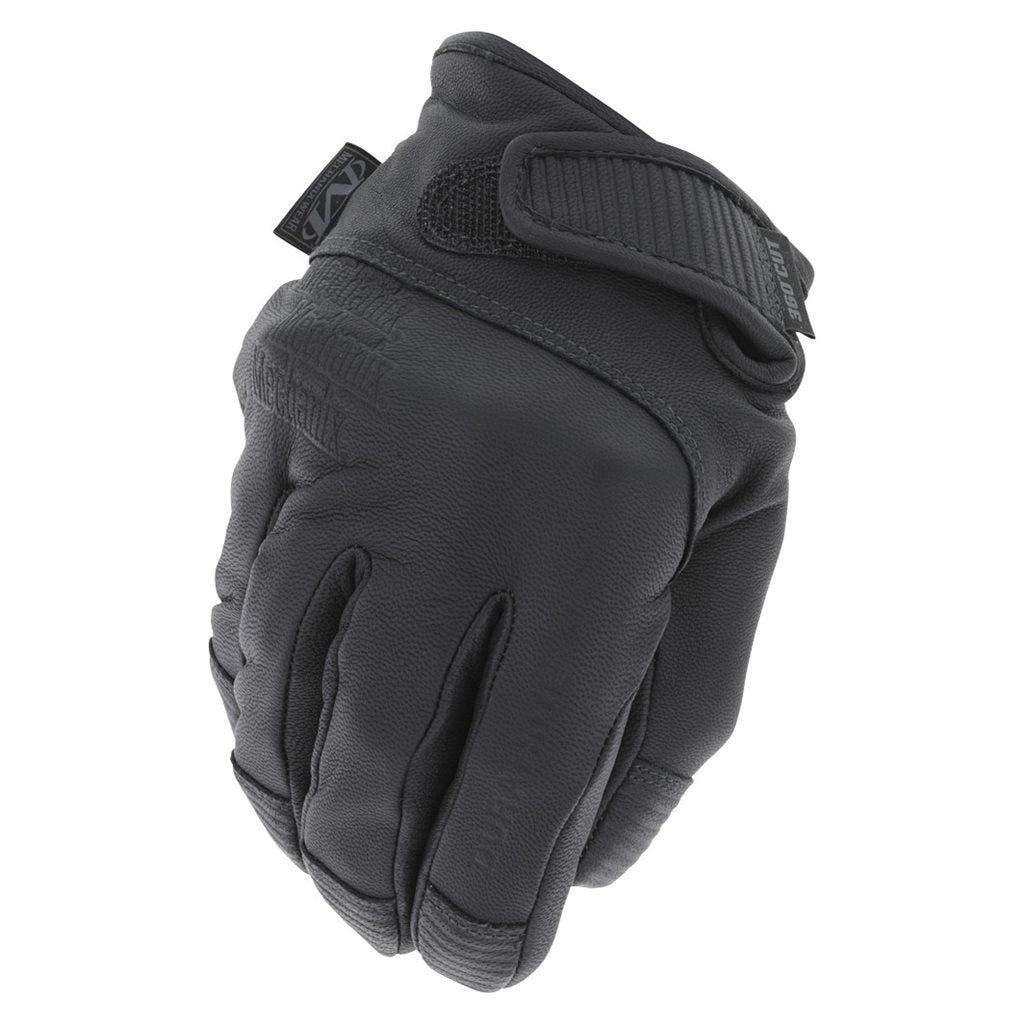 Guantes Needlestick Durahide negros, vista del producto