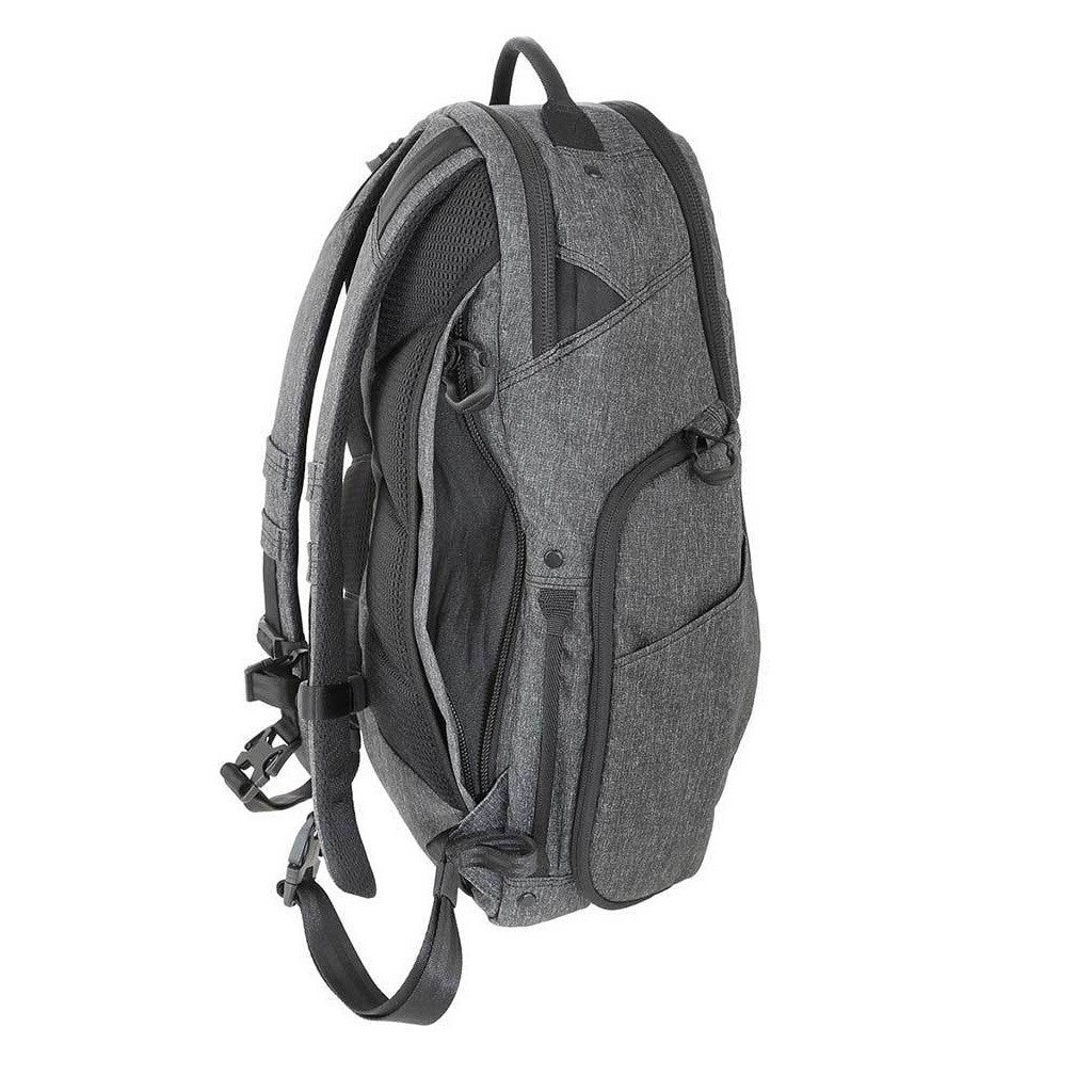 Mochila ENTITY 27 CCW gris con funda acolchada para portátil y varios compartimentos