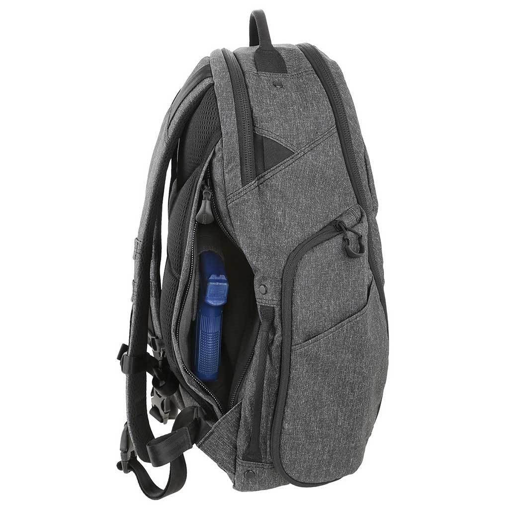 Mochila ENTITY 27 CCW gris con funda acolchada para portátil y varios compartimentos