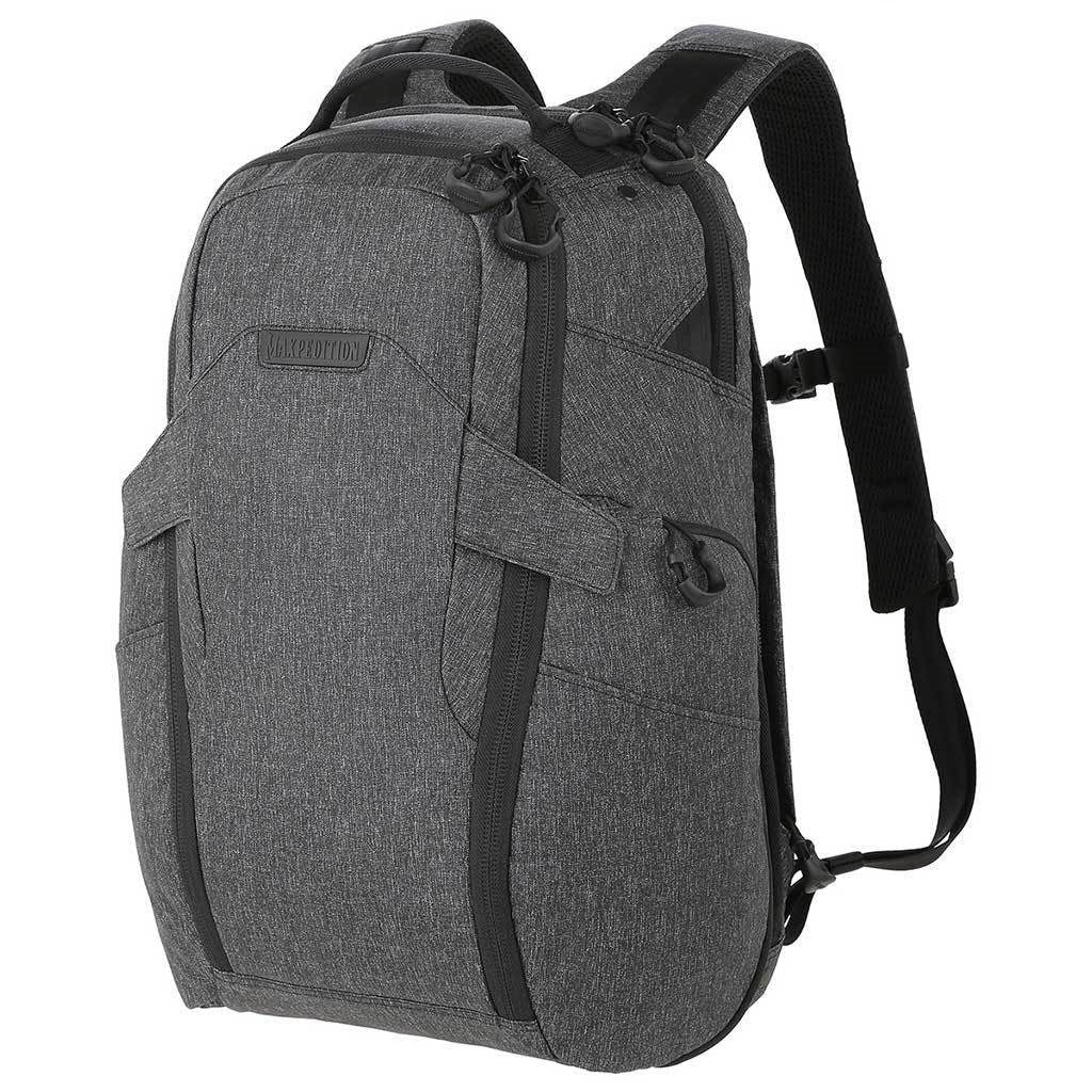 Mochila ENTITY 27 CCW gris con funda acolchada para portátil y varios compartimentos