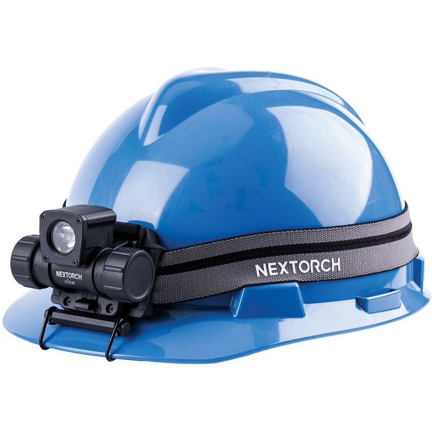 Linterna frontal OSTAR multifunción con imán y montaje para casco, 500 lúmenes