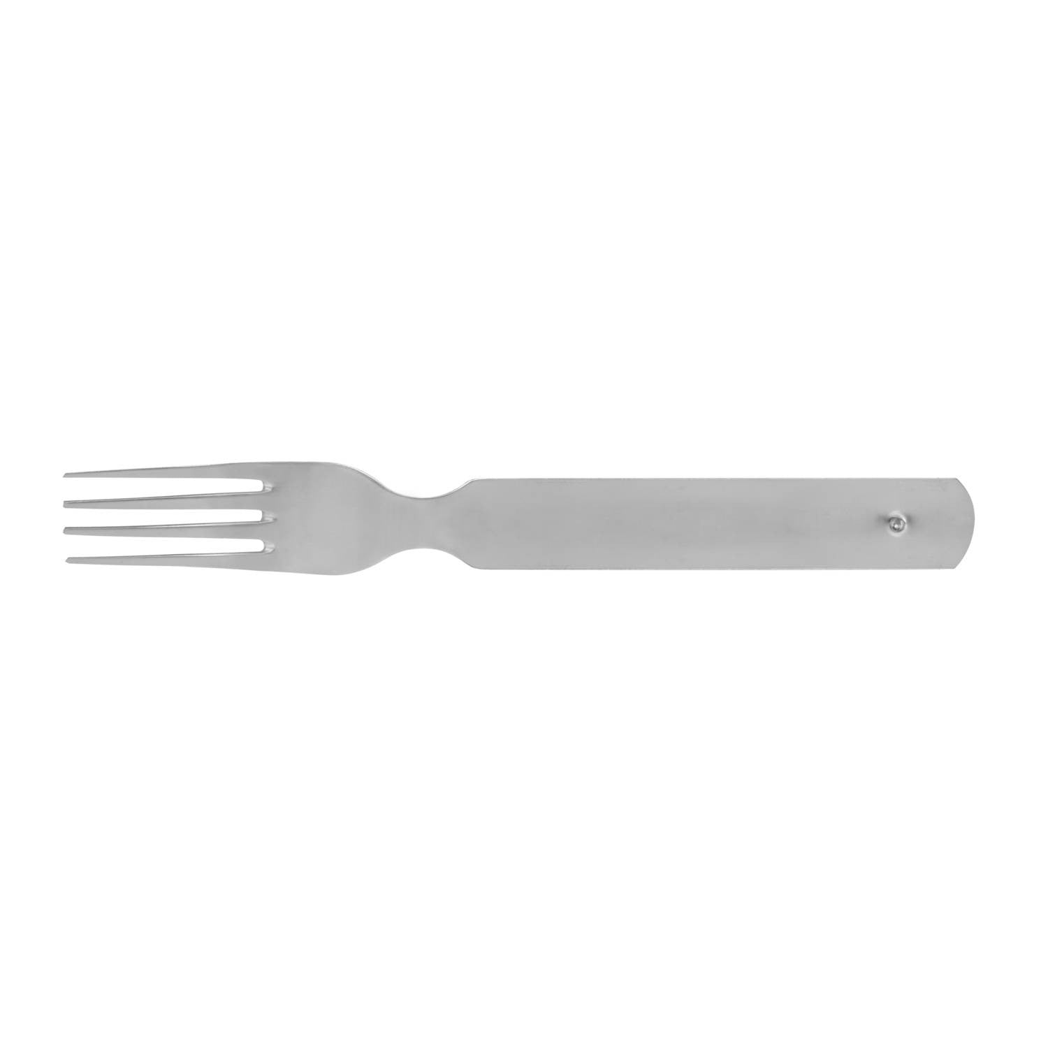 Cubiertos plegables BW tipo KFS de acero inoxidable, conjunto de 4 piezas