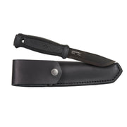 Cuchillo Morakniv GARBERG C con funda de cuero y hoja de acero 14C28N