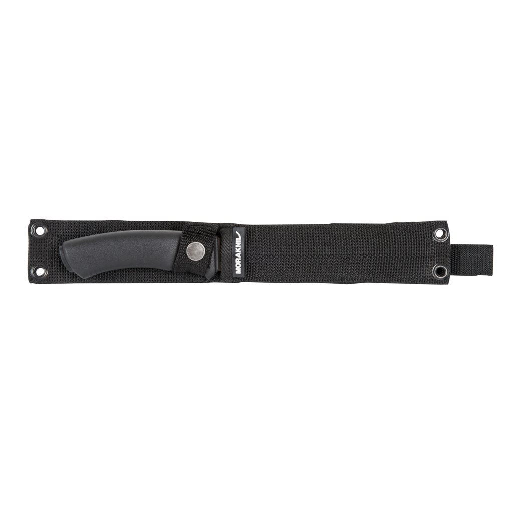 Navaja Morakniv Pathfinder con funda — cuchillo sueco de hoja fija para supervivencia y actividades al aire libre