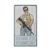 Parche DELTA OPERATOR velcro edición retro HELIKON, soldado DELTA FORCE con ropa de los 90