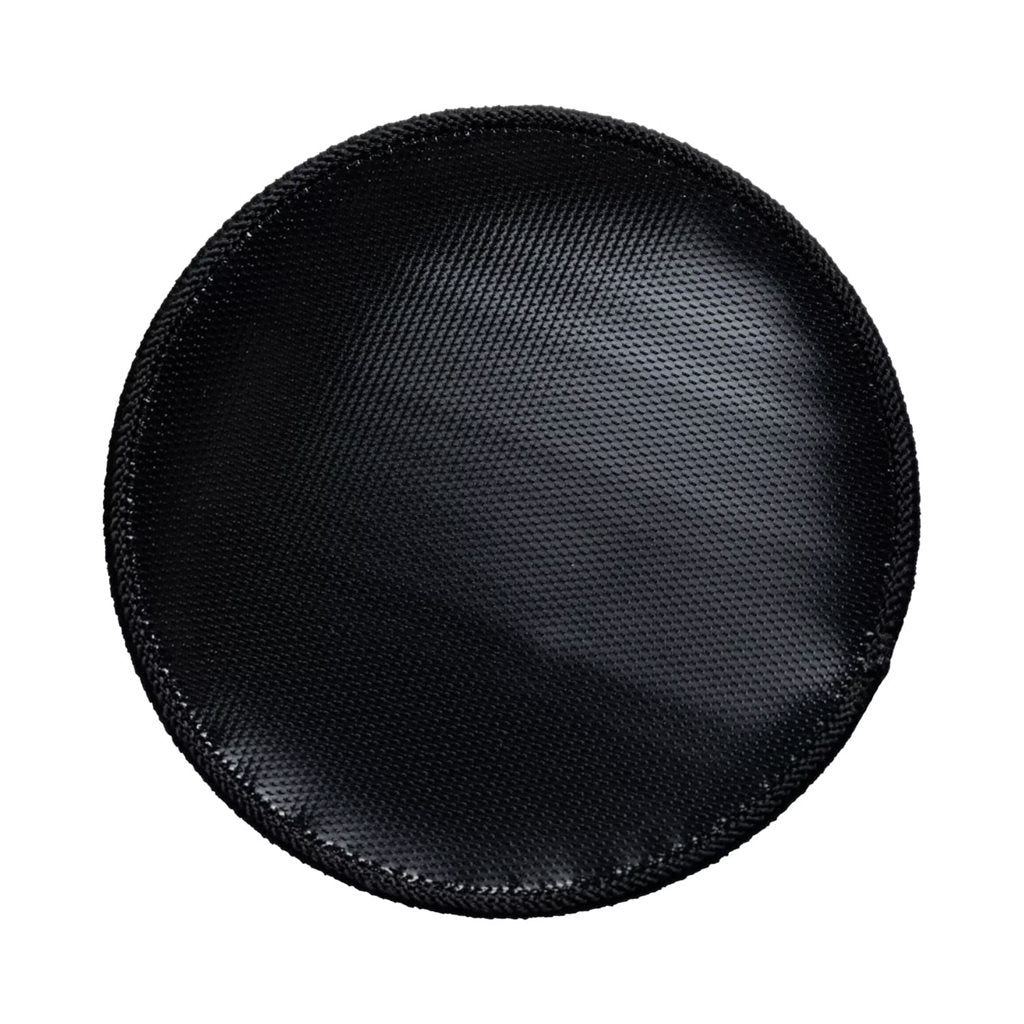 Parche redondo negro HELIKON-TEX con velcro, diseño retro