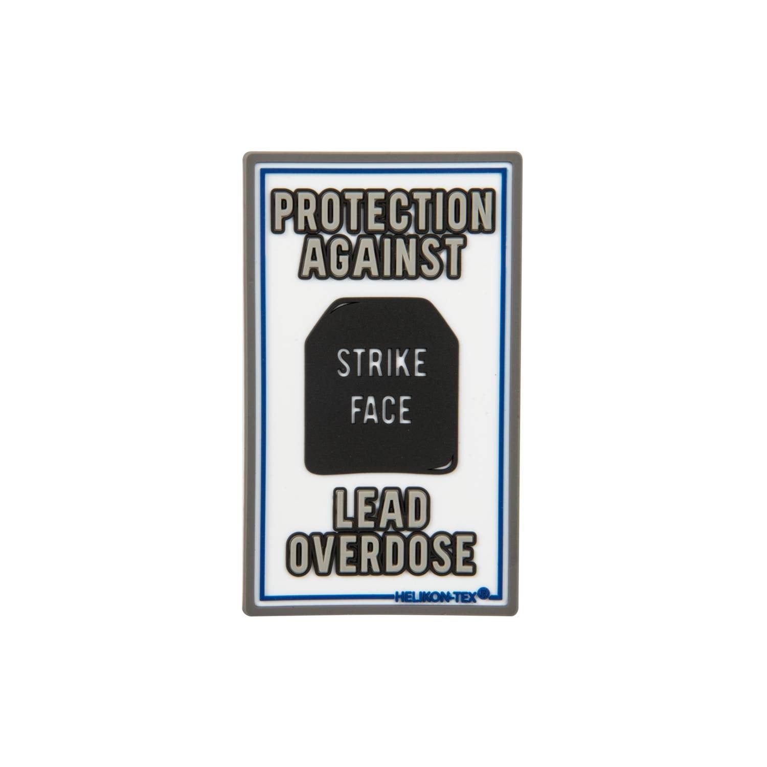 Parche PVC 'LEAD OVERDOSE' con velcro aprox. 45 x 75 mm