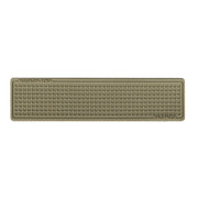 Set de 3 parches velcro plástico COYOTE con superficie resistente al roce