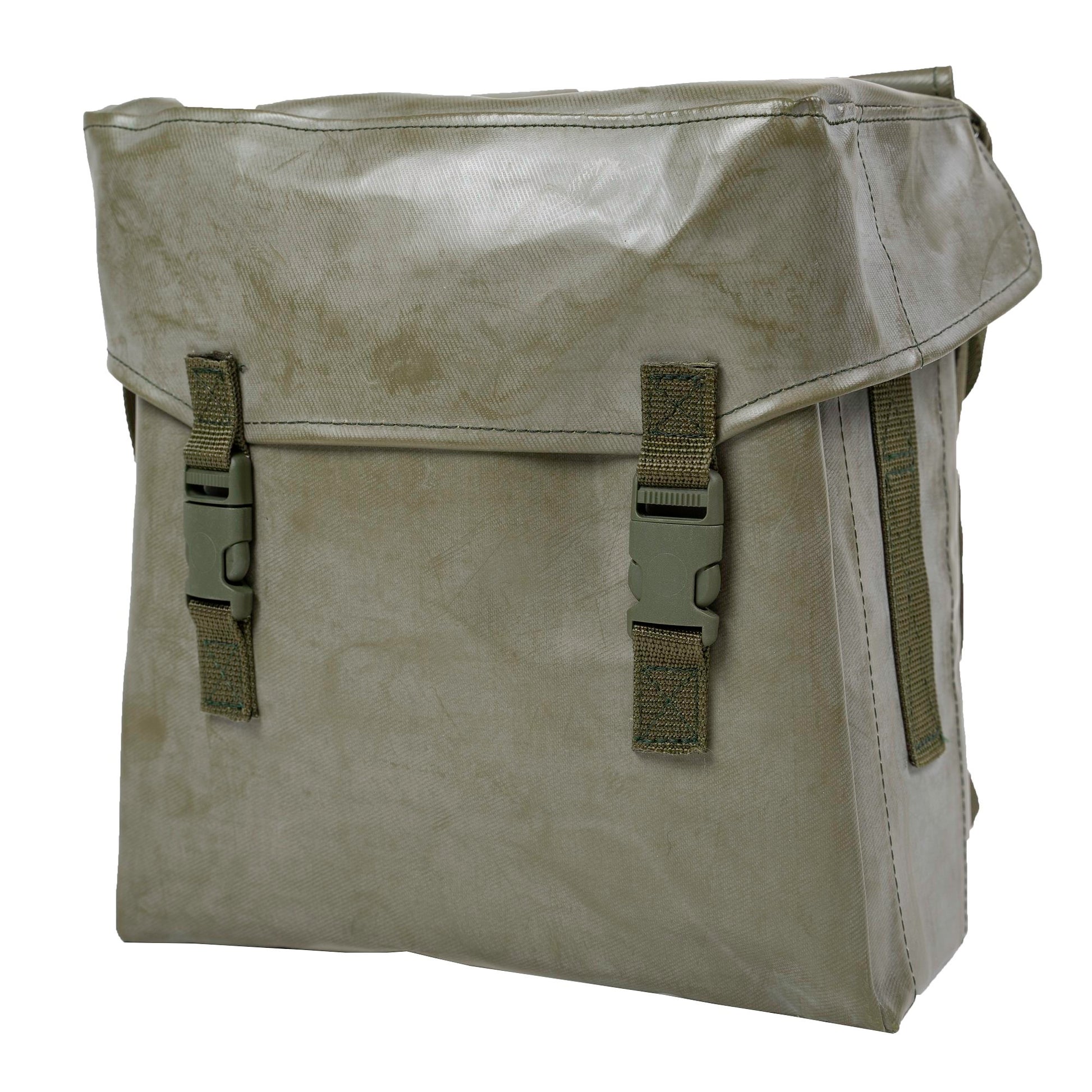 Máscara antigás OM-90 con traje JP-90 y bolsa usada