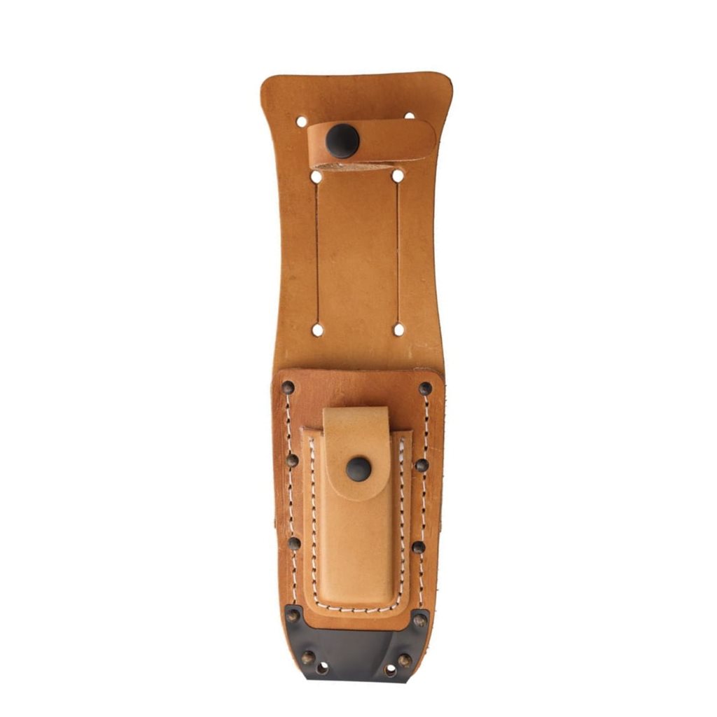 Cuchillo piloto AIR FORCE ONE con hoja parkerizada y funda de cuero