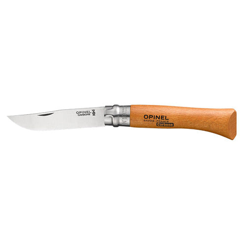 Cuchillo Opinel VRN No.10 BUK con hoja de acero al carbono y mango ergonómico