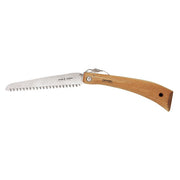 Sierra Opinel 18 cm con hoja de acero al carbono y tratamiento anticorrosión