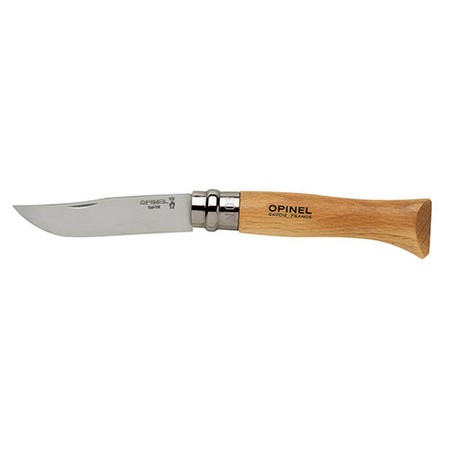 Cuchillo OPINEL VRI INOX No.08 BUK, hoja inoxidable y diseño plegable