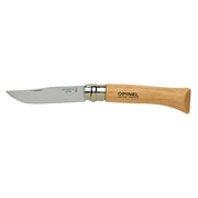 Navaja Opinel VRI Inox No.10 mango de haya, hoja de acero inoxidable