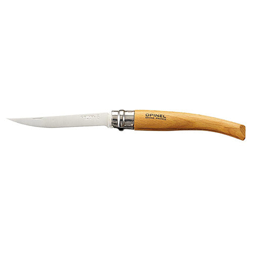 Cuchillo Opinel Effile VRI No.10, hoja 100 mm, mango de haya