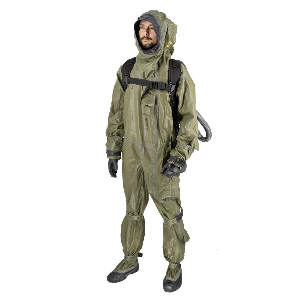 Traje protector químico hermético OPCH-05 vz.95, conjunto completo