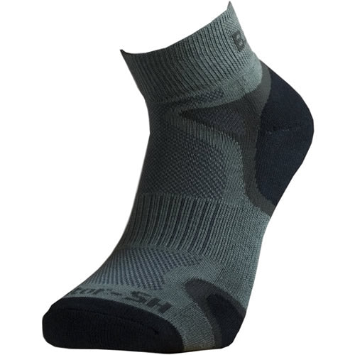 Calcetines BATAC Operator Short verdes con planta reforzada para uso profesional