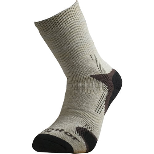 Calcetines BATAC Operator Thermo KHAKI con refuerzo en planta, color caqui, uso todo el año