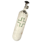 Botella portátil de oxígeno usada OXYGEN - foto ilustrativa