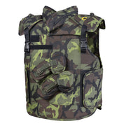 Chaleco balístico AČR P1001 usado con sumky y camuflaje vz.95, imagen del producto