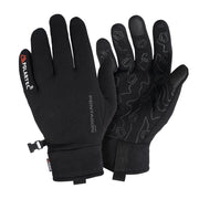 Guantes URU POWER Polartec® negros, material Polartec Power Stretch