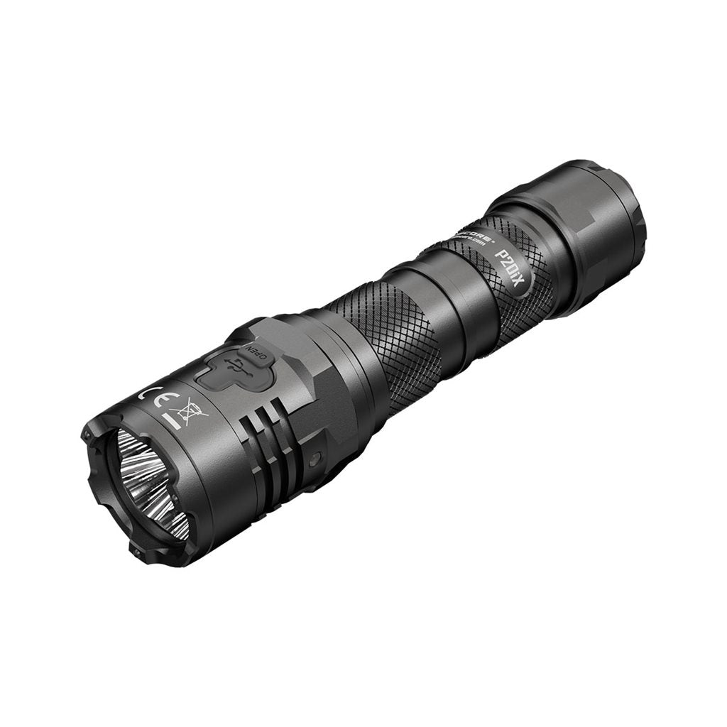 Linterna táctica NITECORE P20iX 4000 lúmenes, cuerpo de aluminio, IP68
