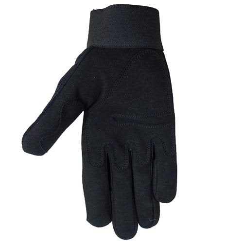 Guantes tácticos TAC CUFF negros de POLEDNIK, par de guantes para tiro