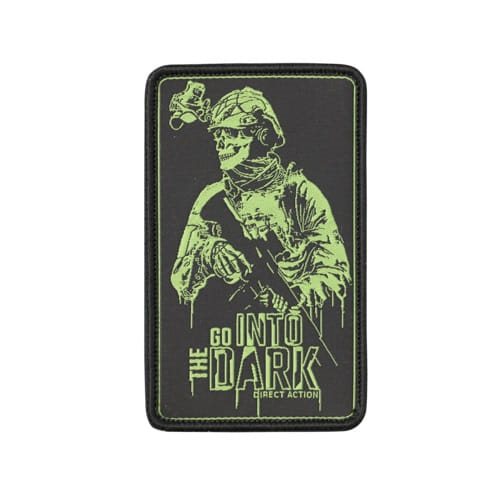 Parche INTO THE DARK con cierre velcro (dry zip)