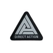 Parche Direct Action con logo en negro