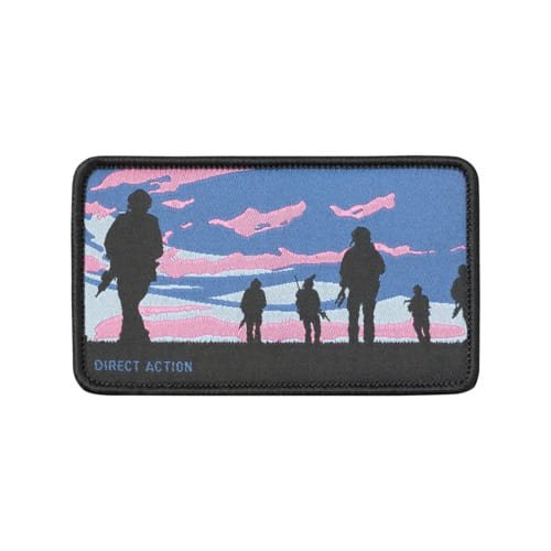 Parche SUNSET con velcro para fijacion rapida en bases con velcro