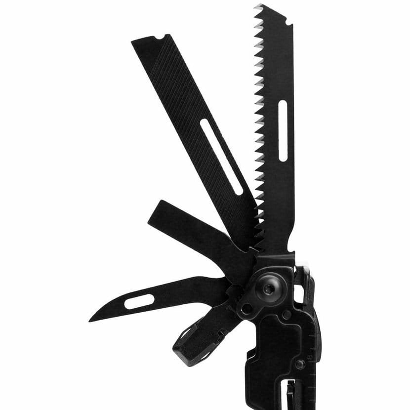 Alicates multifunción POWERACCESS DELUXE negros con 21 herramientas y portabits magnético