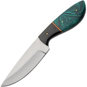 Cuchillo VERDANT RIVER full-tang con mango colorido y funda