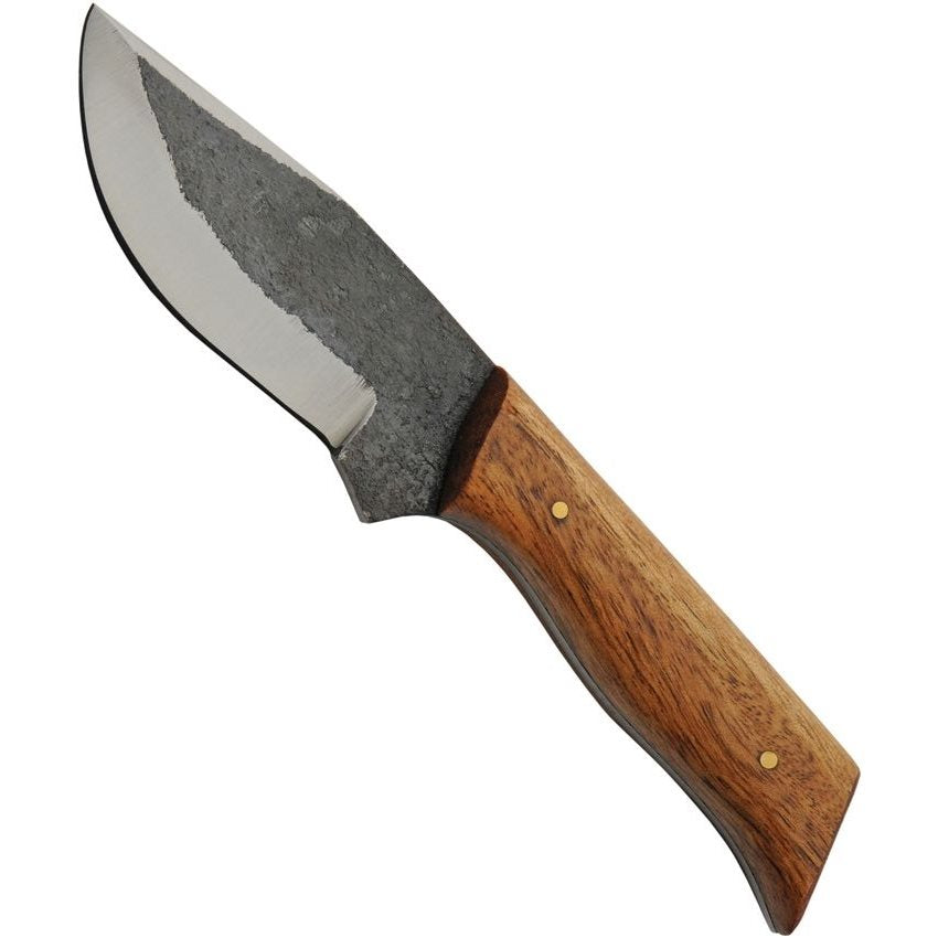 Cuchillo WIDE SKINNER compacto full-tang con hoja fija y filo liso, aspecto tradicional