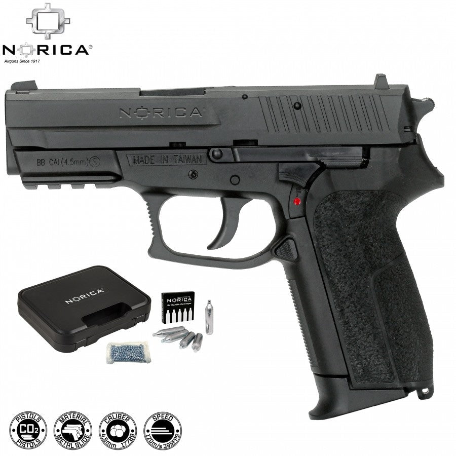 Pack Pistola Norica N.A.C. 1702 - 4,5mm - Espadas y Más