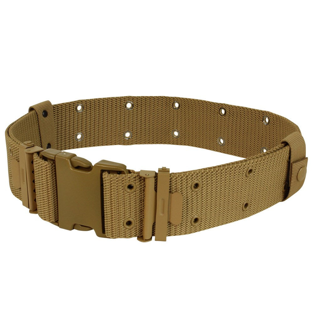 Cinturón US LC2 con hebilla FASTEX, nylon, ancho 5 cm, ajustable hasta 115 cm