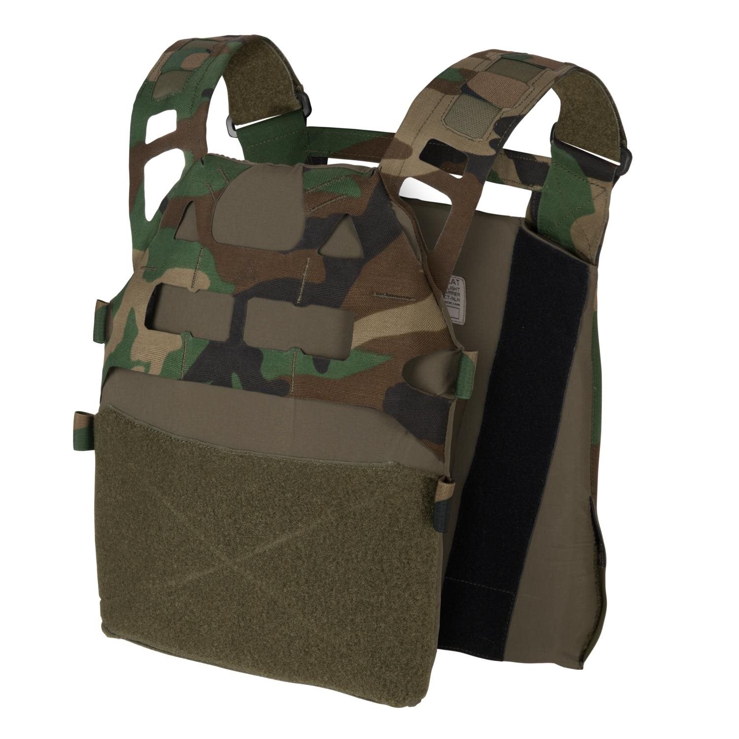 Chaleco portaplacas BEARCAT UTRAIGHT WOODAND en nylon elastico y laminado