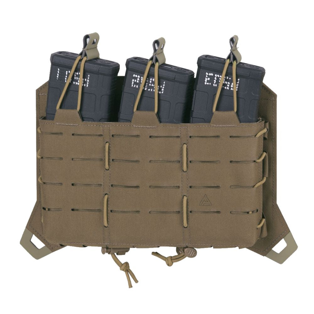 Plataforma frontal SPITFIRE con tres portacargadores para fusiles AR, AK y SR