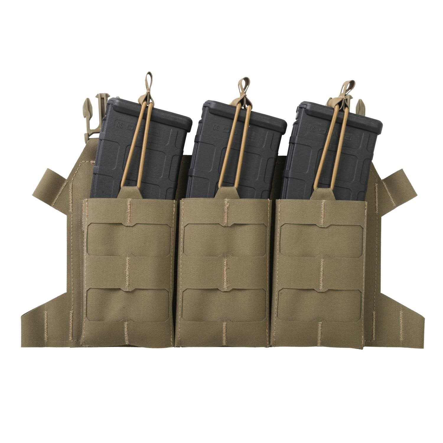 Plataforma frontal BEARCAT de Direct Action con triple portacargadores para calibre .223 (M4/AR15)