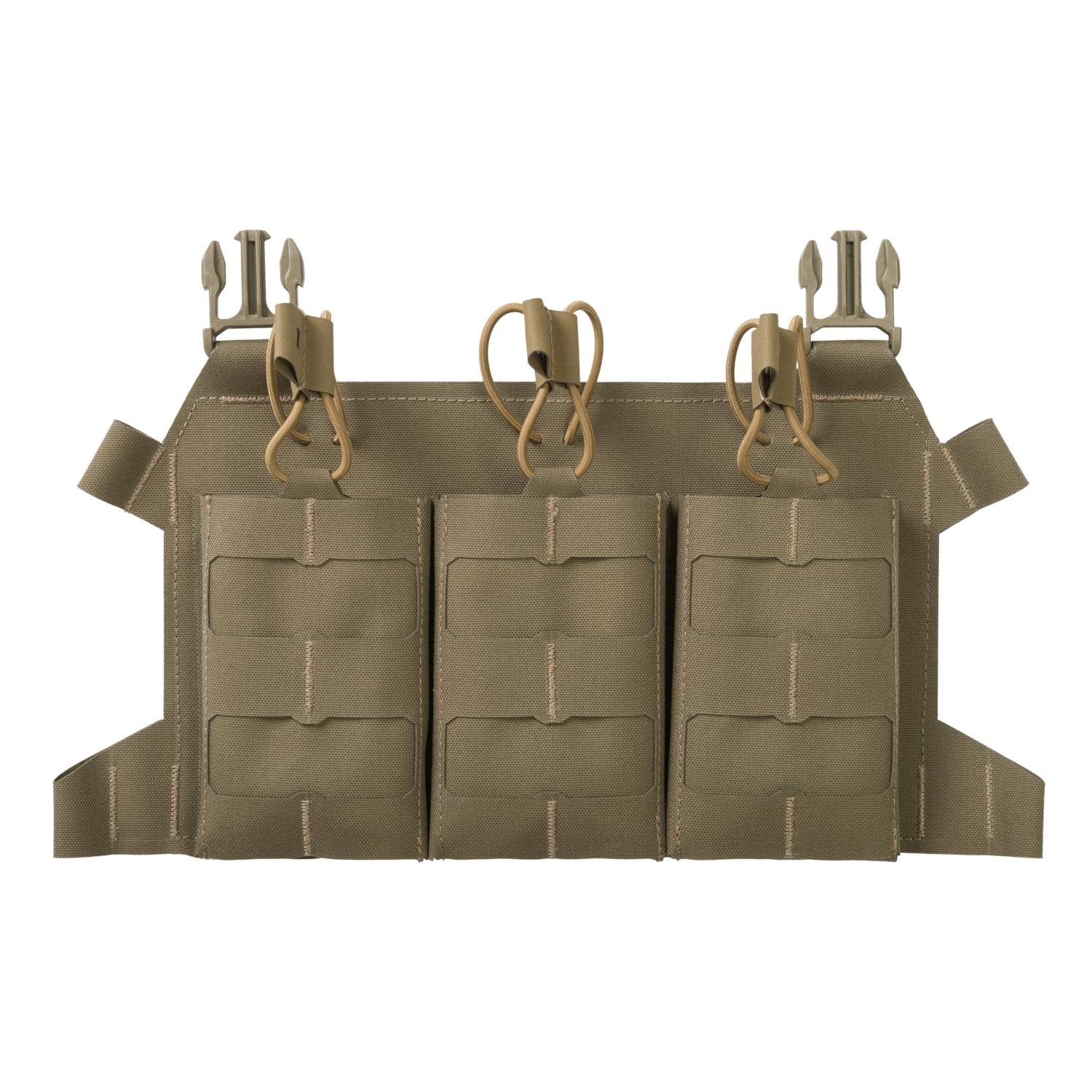 Plataforma frontal BEARCAT de Direct Action con triple portacargadores para calibre .223 (M4/AR15)