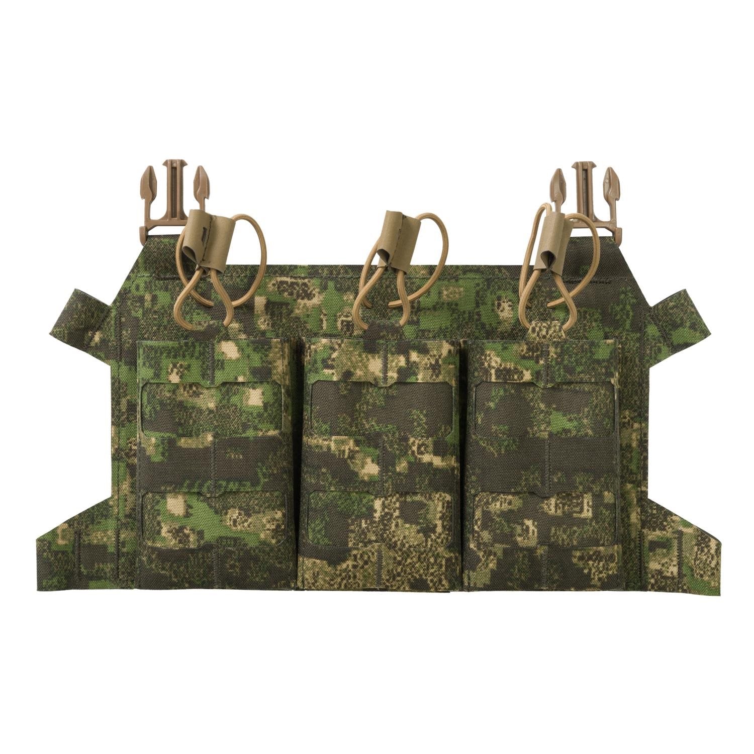 Plataforma frontal BEARCAT de Direct Action con fundas para hasta tres cargadores M4/AR15 .223