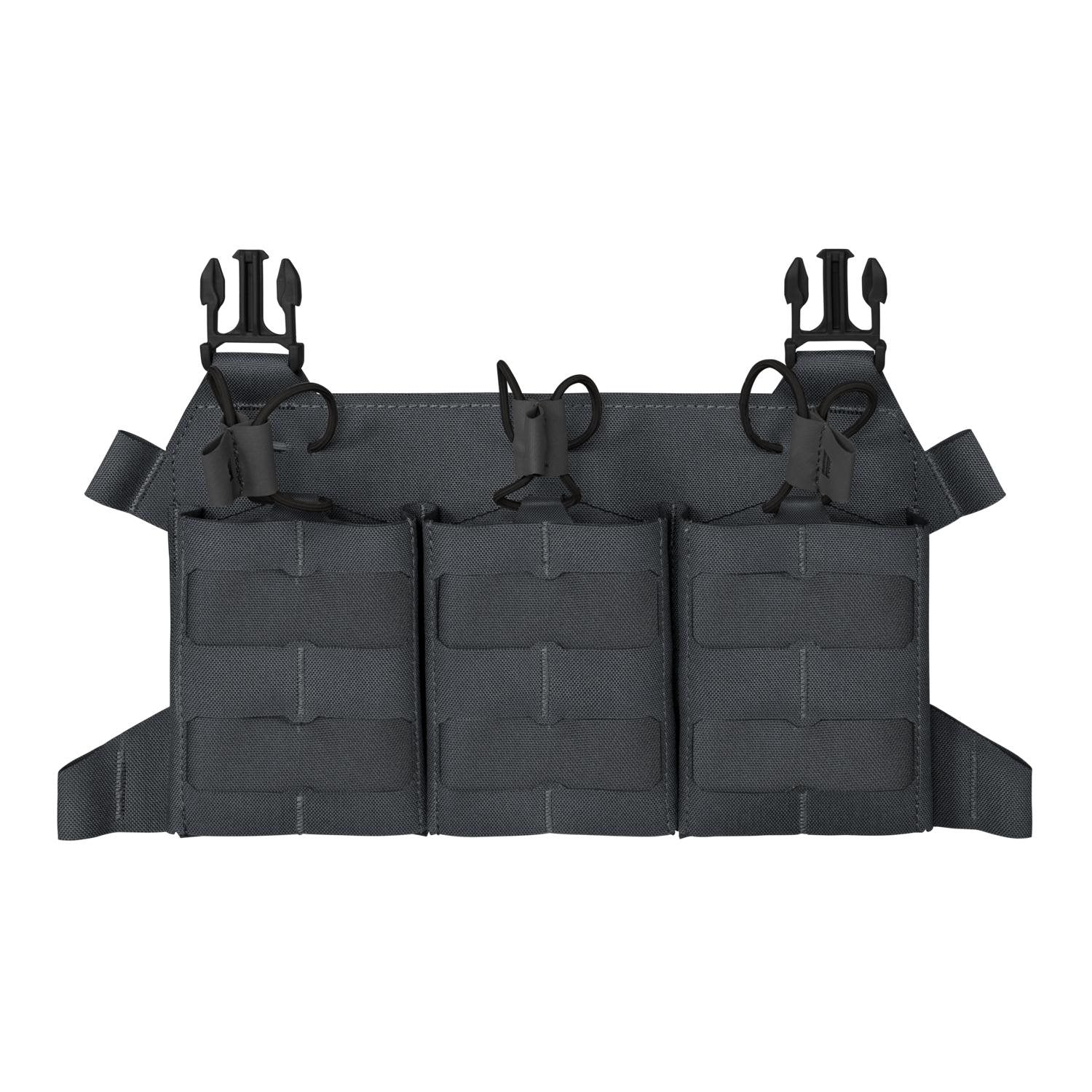 Plataforma frontal BEARCAT con tres bolsas para cargadores SR .308 en color coyote