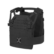 Portaplacas SPITFIRE MK II negro, portaplacas balístico compacto con sistema laser-cut PALS/MOLLE