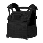 Vesta SPITFIRE® portaplacas negro, vista frontal, construcción nylon laminado
