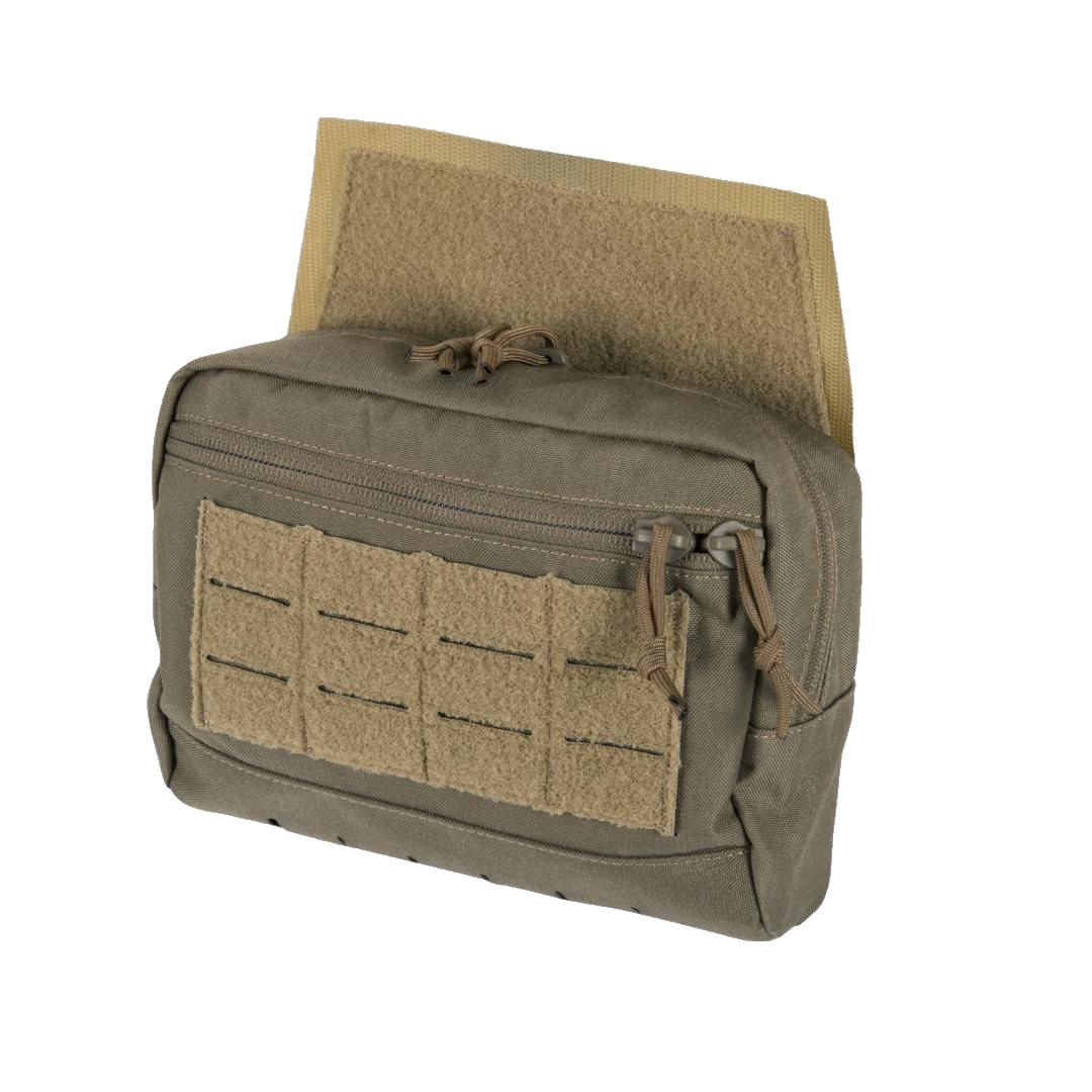 Funda inferior adicional SPITFIRE MK II unida a chaleco, mostrando compartimentos para cargadores, móvil y auriculares